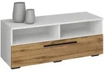 Mid.you Lowboard, Wei&szlig;, Honigeiche, Kunststoff, 95x39x40 cm, stehend, Wohnzimmer,