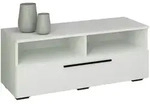 Mid.you Lowboard, Wei&szlig;, Kunststoff, 95x39x40 cm, stehend, Wohnzimmer, Wohnw&auml;nde,