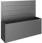 Biohort Sichtschutz, Dunkelgrau, Metall, 201x91x4 cm, Sonnenschutz & Sichtschutz,