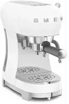Smeg Espressomaschine 50 ́s Style, Wei&szlig;, Metall, Kunststoff, 1100 ml, 14.9x33x32.9