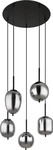 Globo H&Auml;NGELEUCHTE Schwarz 57.5x150x57.5 cm