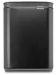 Brabantia Abfalleimer BO, Schwarz, Kunststoff, 4 L, 199x275x171 cm, K&uuml;chen,