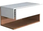 Livetastic Nachtschrank, Wei&szlig;, Eiche, Holzwerkstoff, 1 Schublade(n) Schubladen,