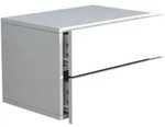 Livetastic Nachtschrank, Wei&szlig;, Holzwerkstoff, 2 Schublade(n) Schubladen, 45x30x32
