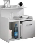 Livetastic Nachtschrank VCM Nilasa, Wei&szlig;, Holzwerkstoff, 1 Schublade(n)...