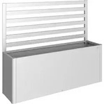 Biohort Rankgitter, Silber, Metall, 201x91x4 cm, Gartenzubeh&ouml;r, Hochbeete