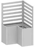 Biohort Rankgitter, Silber, Metall, 102x91x102 cm, Gartenzubeh&ouml;r, Hochbeete