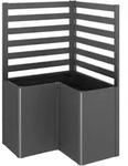 Biohort Rankgitter, Dunkelgrau, Metall, 102x91x102 cm, Gartenzubeh&ouml;r, Hochbeete