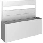 Biohort Sichtschutz, Silber, Metall, Kunststoff, 201x91x4 cm, Sonnen- & Sichtschutz,