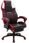 CLP Gamingstuhl, Rot, Schwarz, Kunststoff, 69x118x70.5 cm, Kinderzimmer &