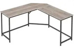 Boxxx Eckschreibtisch, Schwarz, Eiche grau, Holzwerkstoff, Vintage, eckig,...