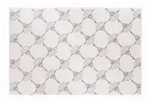 Joop! Badteppich Repetition, Wei&szlig;, Textil, Floral, rechteckig, 70x50 cm, Made in