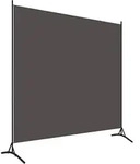 vidaXL Paravent, Anthrazit, Textil, 180x0.1x175 cm,