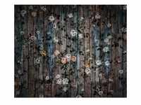 Komar Vliestapete, Mehrfarbig, Floral, 300x250 cm, Fsc, Tapeten Shop,...