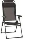 Siena Garden Campingsessel, Anthrazit, Metall, Kunststoff, Textil, Rundrohr,