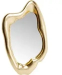 Kare-Design Wandspiegel, Glas, organisch, 68x117x9 cm, senkrecht und waagrecht