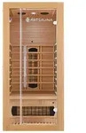 Artsauna Infrarotkabine, Natur, Holz, 90x190x90 cm, Freizeit, Wellness,