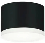 Helestra Led-Badezimmer-Deckenleuchte Pala, Schwarz, Metall, Kunststoff, F, 7...