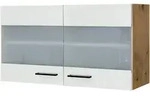 FlexWell K&uuml;chenoberschrank, Eiche, Magnolie, Holzwerkstoff, 1 F&auml;cher, einzeln