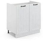 Vicco Sp&uuml;lenunterschrank, Wei&szlig;, Wei&szlig;, Holzwerkstoff, 1 F&auml;cher, Rechteckig,