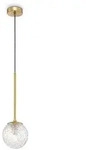 Maytoni Pendelleuchte Modern, Transparent, Messing, Metall, Glas, Kugel,Kugel,...
