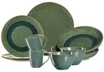 Leonardo Living Tafelservice, Gr&uuml;n, Keramik, 10-teilig, 2x2x2 cm, Essen & Trinken,