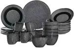 Leonardo Living Tafelservice, Anthrazit, Keramik, 30-teilig, 2x2x2 cm, Essen &