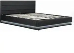 Habitat Garten Bett, Schwarz, Textil, 200x160 cm, Schlafzimmer, Betten,...