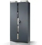 Jan Nowak Aktenschrank, Anthrazit, Metall, 90x185x40 cm, Arbeitszimmer,