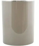 MSV Schwingdeckeleimer Kamaka, Taupe, Kunststoff, 6 L, 19x24.2x19 cm, K&uuml;chen,