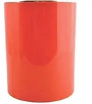 MSV Schwingdeckeleimer Kamaka, Rot, Kunststoff, 6 L, 19x24.2x19 cm, K&uuml;chen,