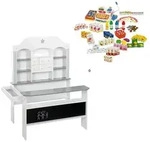 Roba Kaufladen, Grau, Holzwerkstoff, 107x125x78.5 cm, Spielzeug, Kinderspielzeug,