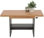 Livetastic Couchtisch, Eiche Artisan, Holzwerkstoff, Holzoptik, rechteckig, Wange,