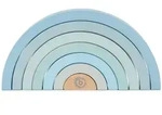 Bieco Spielwaren Regenbogen, Blau, Holz, 12.1x24.2 cm, Spielzeug, Babyspielzeug,