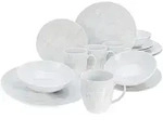 Creatable Kombiservice, Mehrfarbig, Wei&szlig;, Keramik, 16-teilig, 300 ml, Essen &