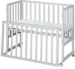 Roba Beistellbett, Taupe, Hellgrau, Holzwerkstoff, 45x90 cm, Babym&ouml;bel,...