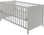 Roba Babybett, Taupe, Holzwerkstoff, Rechteckig, 70x140 cm, Babym&ouml;bel, Babybetten,