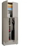 Mid.you Mehrzweckschrank, Grau, Kunststoff, 1 Schublade(n) Schubladen,...