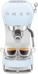 SMEG ESPRESSOMASCHINE Pastellblau 14.9x33x32.9 cm