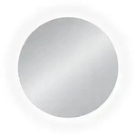 Badezimmerspiegel, Glas, rund, 60x60x5 cm, Badezimmer, Badezimmerspiegel, Badspiegel
