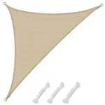 Amanka Sonnensegel, Beige, Kunststoff, Dreieckig, 360x510 cm, Sonnen- &...