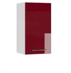 Vicco H&auml;ngeschrank, Bordeaux, Wei&szlig;, Holzwerkstoff, 3 F&auml;cher, Rechteckig,