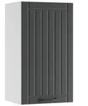 Vicco H&auml;ngeschrank, Anthrazit, Wei&szlig;, Holzwerkstoff, 3 F&auml;cher, Rechteckig,