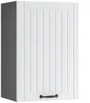 Vicco H&auml;ngeschrank, Wei&szlig;, Anthrazit, Holzwerkstoff, 3 F&auml;cher, Rechteckig,