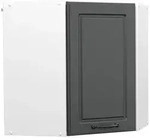 Vicco Eckh&auml;ngeschrank, Anthrazit, Wei&szlig;, Holzwerkstoff, 1 F&auml;cher, Rechteckig,