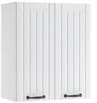 Vicco H&auml;ngeschrank, Wei&szlig;, Wei&szlig;, Holzwerkstoff, 3 F&auml;cher, Rechteckig, 60x72x34.1