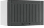 Vicco H&auml;ngeschrank, Dunkelgrau, Wei&szlig;, Holzwerkstoff, 1 F&auml;cher, Rechteckig,