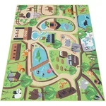 Paco Home Kinderteppich, Beige, Kunststoff, Rechteckig, 140x200 cm,...
