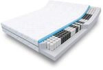 7 Zonen Taschenfederkernmatratze Sleezzz Smart 140 x 190 cm, H&ouml;he 21 cm,...