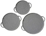 COOLINATO Spritzschutz-Set aus Platin-Silikon wiederverwendbar 3tlg